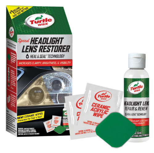 Набір для ручної реставрації фар Turtle Wax Headlight Lens Restorer Kit (51768/FG7606)