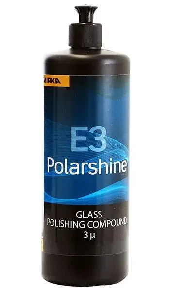 Полірувальна паста Mirka Polarshine Е3 для полірування скла 1л