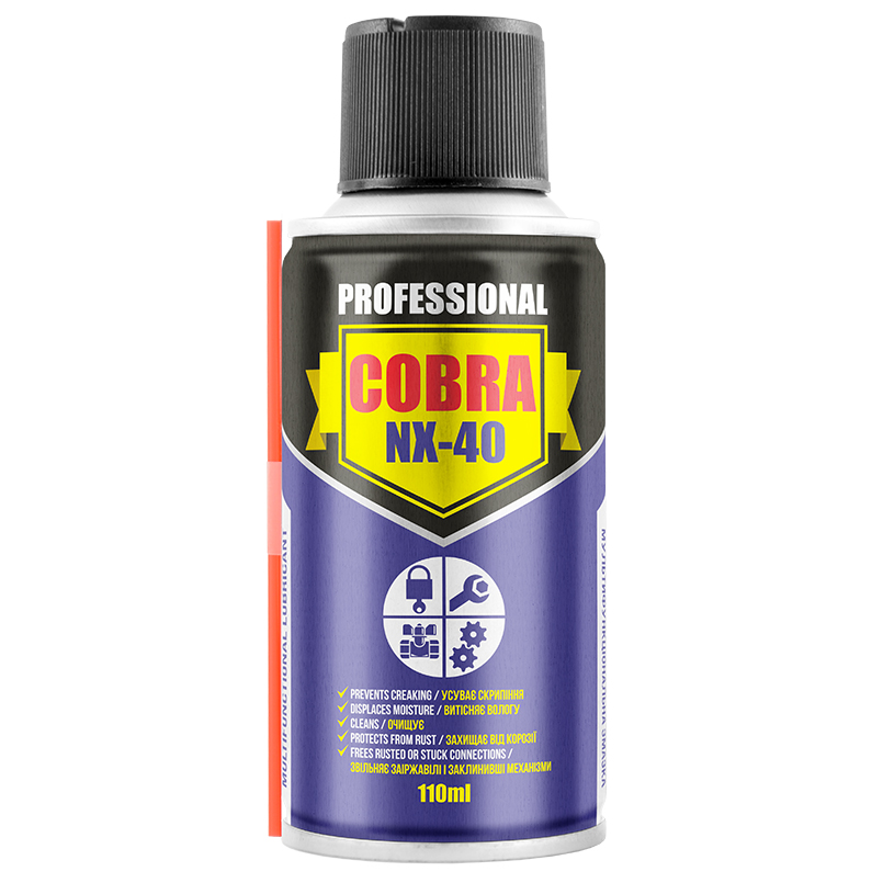 Спрей багатофункціональний Nowax Multifunctional Lubricant Cobra NX-40 110мл (NX11400)