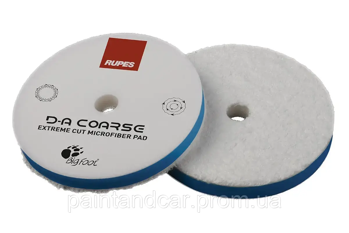 Губка полірувальна  Rupes з мікрофібри Microfiber Corse d 130/150 мм