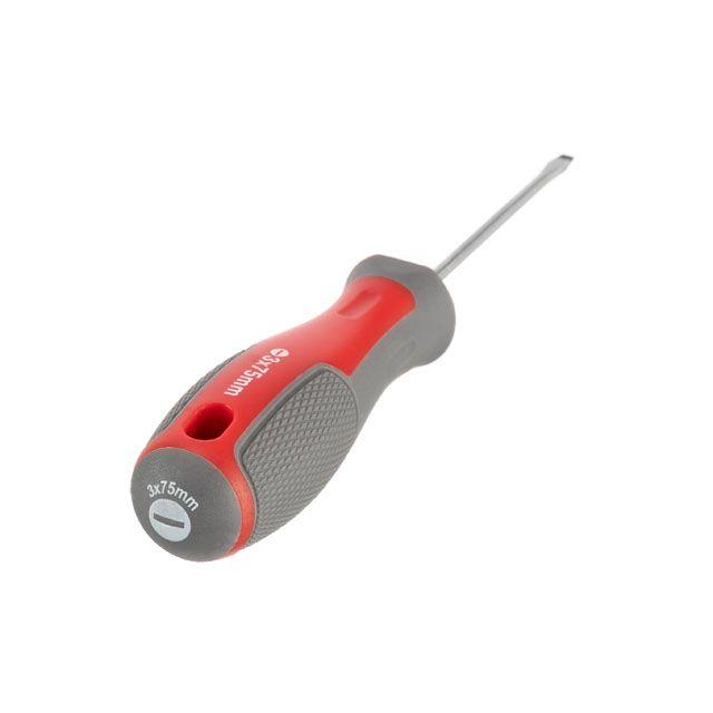 Викрутка шлицьова  SL8.0×150 мм  Cr-V INTERTOOL VT-3312