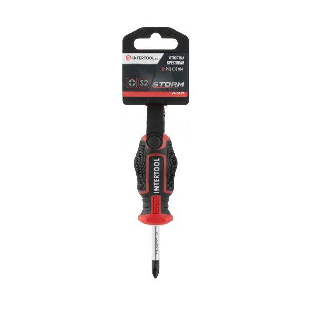 Викрутка хрестова РН№2*38 мм Intertool Storm VT-3419