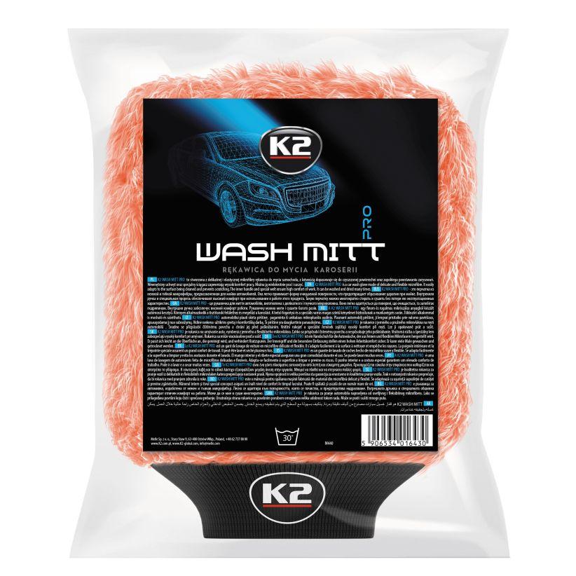 Трикотажна рукавичка з мікрофібри для миття автомобіля K2 Wash Mitt Pro