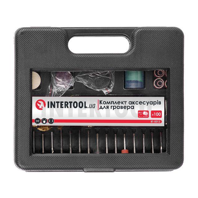 Комплект аксесуарів для граверів WT-0516 та DT-0517 100 од. INTERTOOL BT-0013