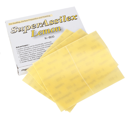 Лист Kovax Assilex Super Lemon жовтий 170*130 мм P800