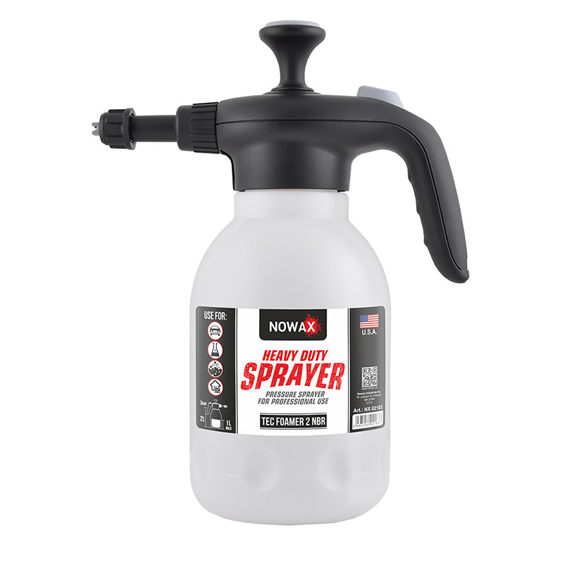 Помповий пінний розплювач Nowax Heavy Duty Sprayer Tec Foamer 2 NBR 2л (NX02183)