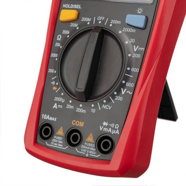 Мультиметр цифровий  CAT II-300 В / CAT I-600 В INTERTOOL MD-0001