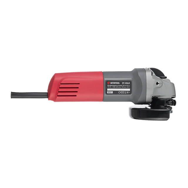 Шліфмашина кутова 750 Вт, 11000 об/хв,125 мм INTERTOOL DT-0263