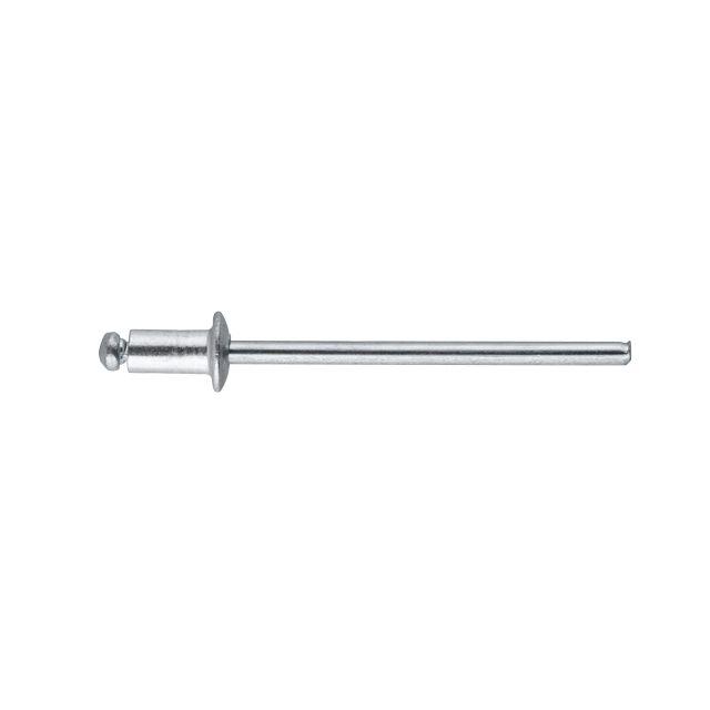 Заклепка алюмінієва 4.8 * 12.0 мм, уп. 50 шт. INTERTOOL RT-4812
