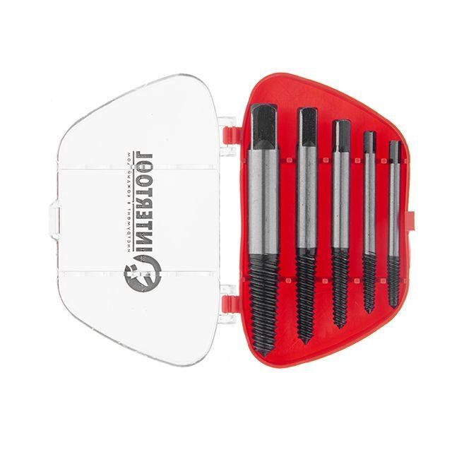 Набір екстракторів для гвинтів 5 од. INTERTOOL SD-8005
