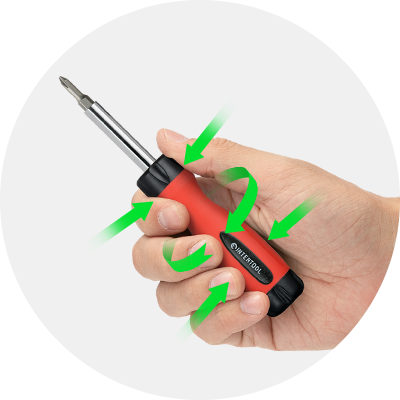 Викрутка 4 в 1 INTERTOOL VT-1008