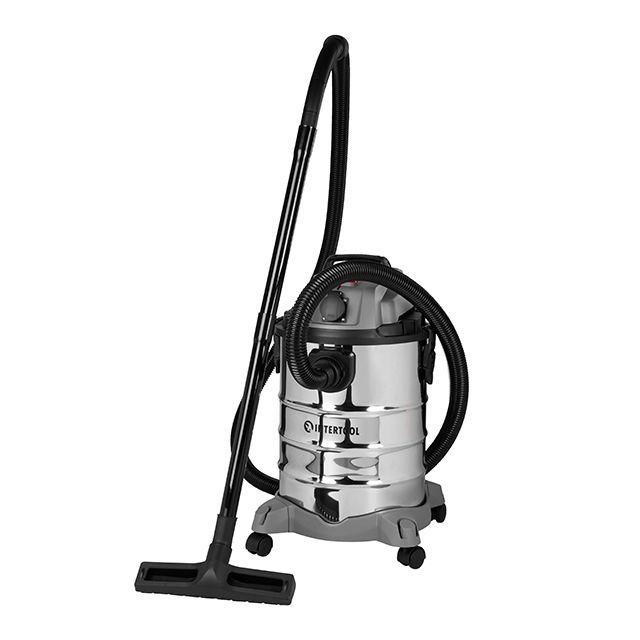 Пилосос будівельний 1.4 кВт бак 30л INTERTOOL DT-1030