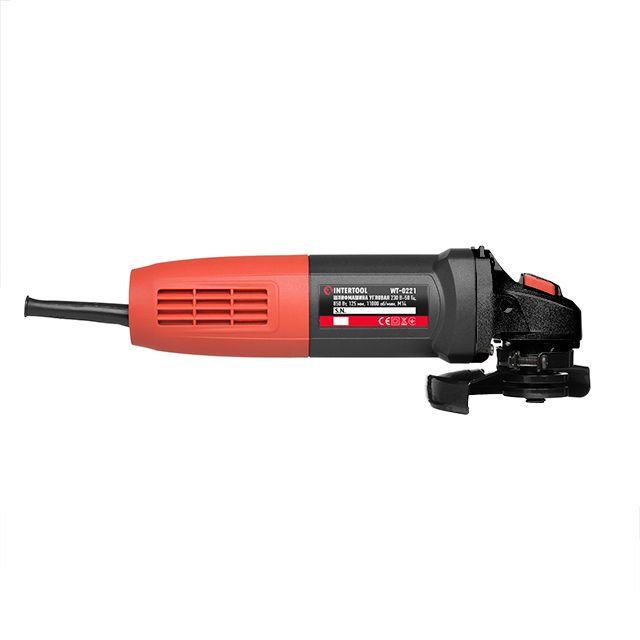 Шліфмашина кутова 850Вт, d125мм 11000 об/хв Intertool WT-0221
