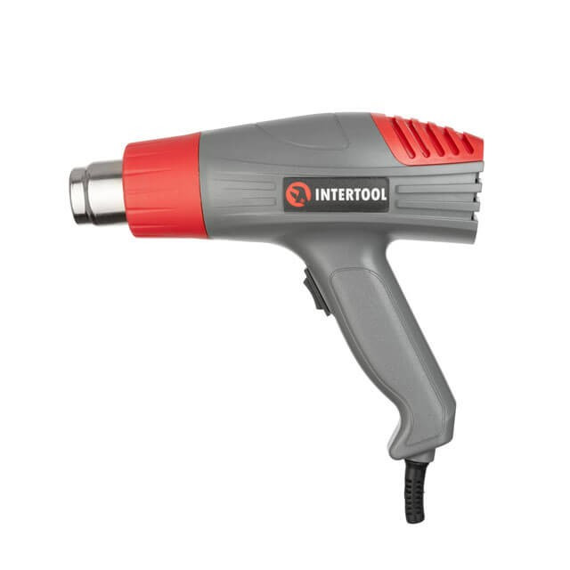 Фен технiчний, 2000 Вт,2 режими, 400-600 °C, 300-500 л/хв INTERTOOL DT-2416