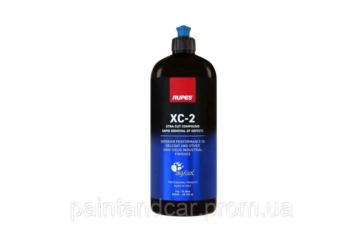 Паста полірувальна Rupes XC-2 Compound Corse Gel, 1 кг