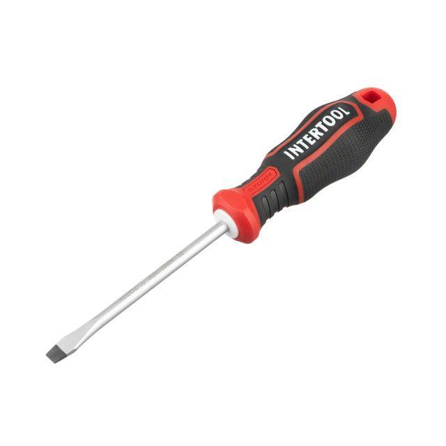Викрутка шлицьова SL6 0×100 мм S2 STORM INTERTOOL VT-3410