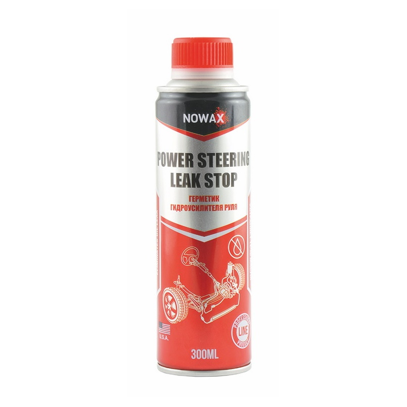 Герметик гідропідсилювача керма Nowax Power Steering Leak Stop 300мл (NX30211)