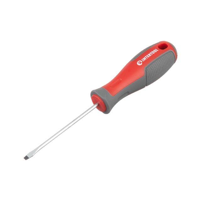 Викрутка шліцева SL3*75мм CR-V Intertool VT-3301