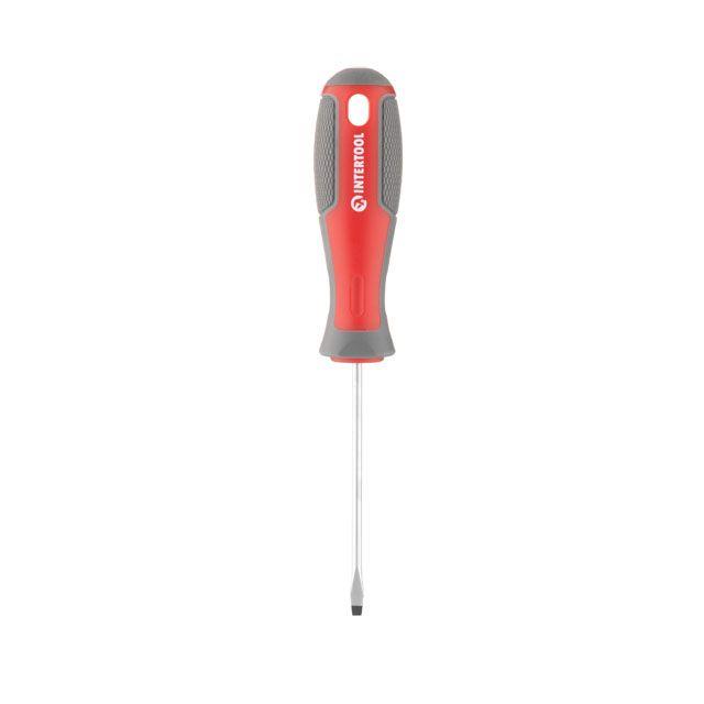 Викрутка шліцева SL3*75мм CR-V Intertool VT-3301