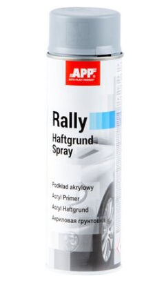 Грунт акриловий аерозольний сірий APP Rally Haftgrund 600мл (210116)