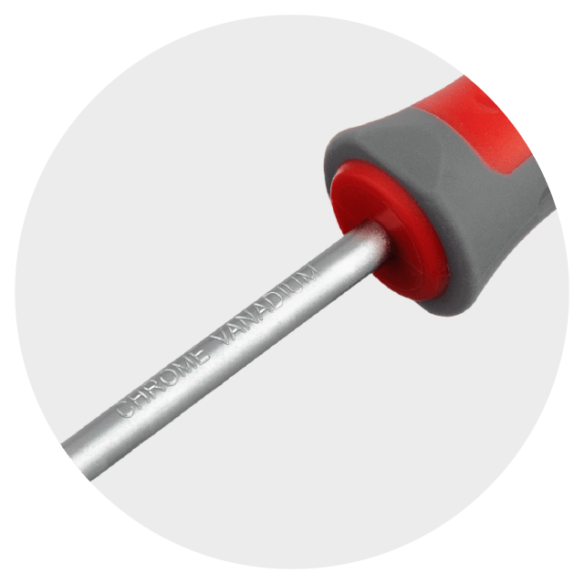 Викруткa хрестова  PH0×100 мм  Cr-V INTERTOOL VT-3314