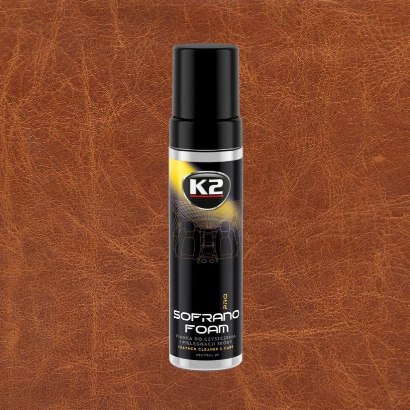 Засіб для очищення шкіри K2 Sofrano Pro Leather Cleaner 200мл