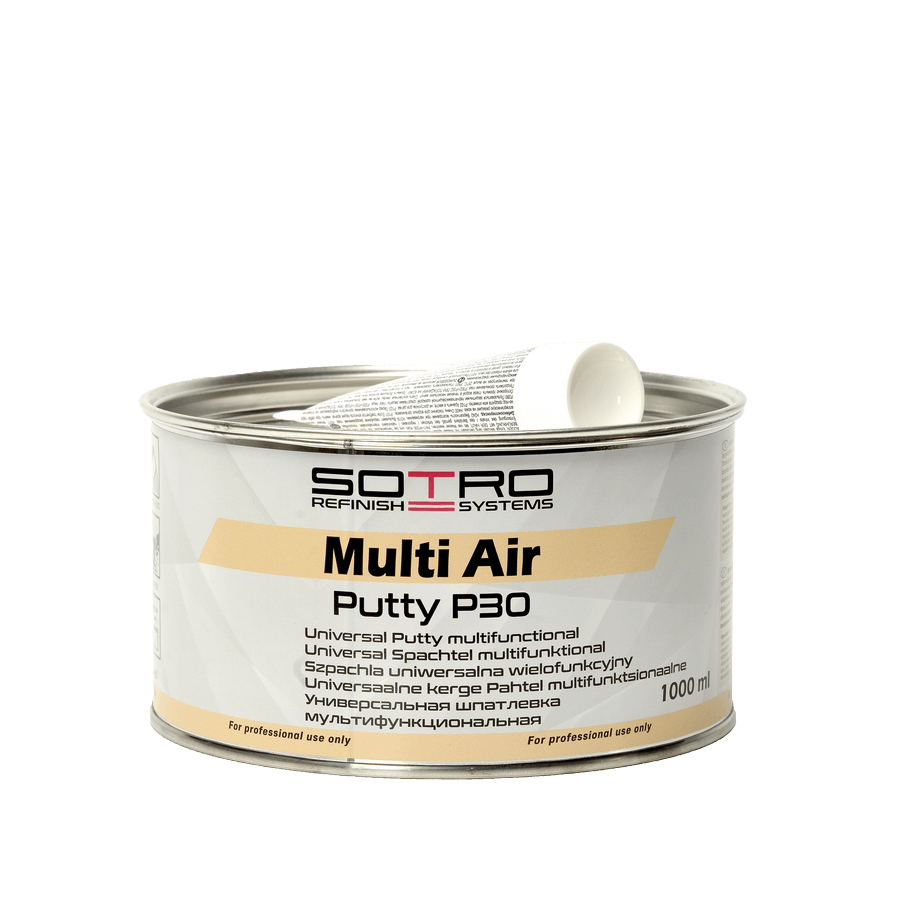 Шпаклівка мільтифункціональна універсальна Sotro Multi Air Putty P30 1л