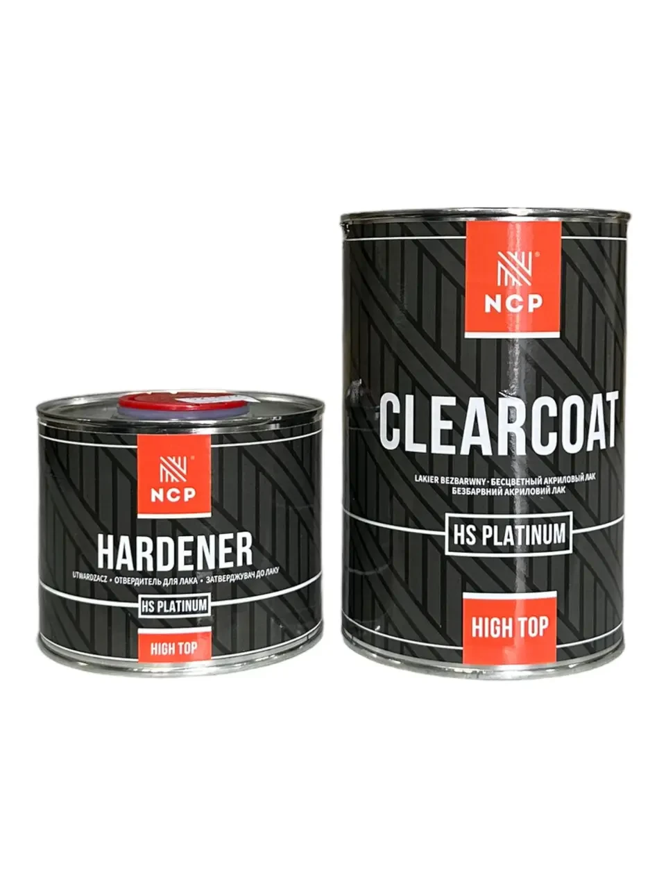 Лак безбарвний NCPro HS Platinum 1,5л в комплекті з затверджувачем