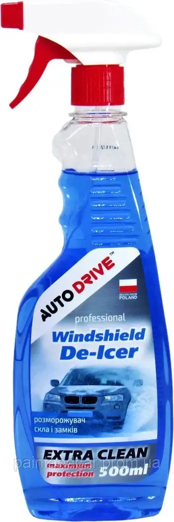 AutoDrive розморожувач скла і замків Windshield De-icer з розпилювачем 500мл (AD0051)