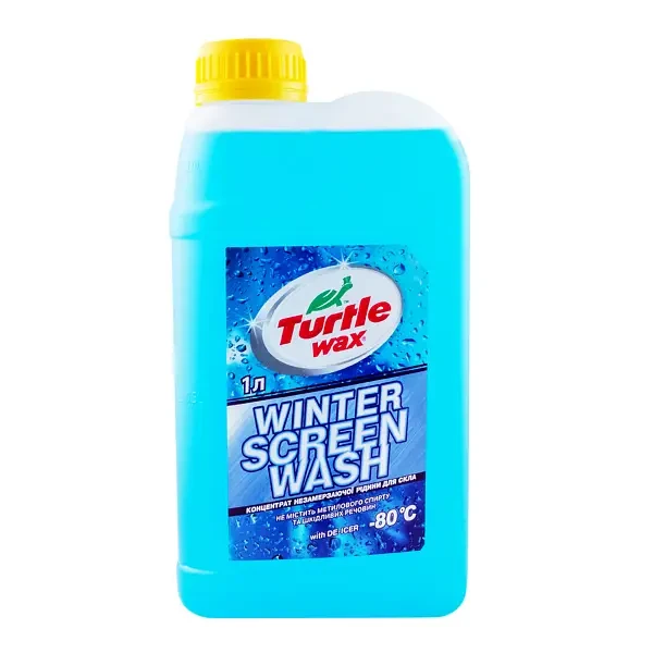 Омивач автоскла зимовий (концентрат) Turtle Wax Winter Screen Wash -80C T4042 1л