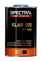 SPECTRAL KLAR  Лак безбарвний 505 VHS 3+1 1л + затверджувач Н6115 0,33л