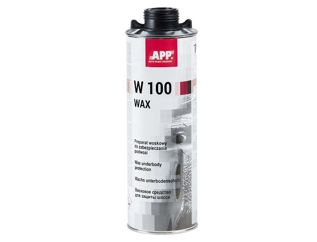 Воскова маса для захисту шасі APP W100 Wax антрацит 1л (050502)