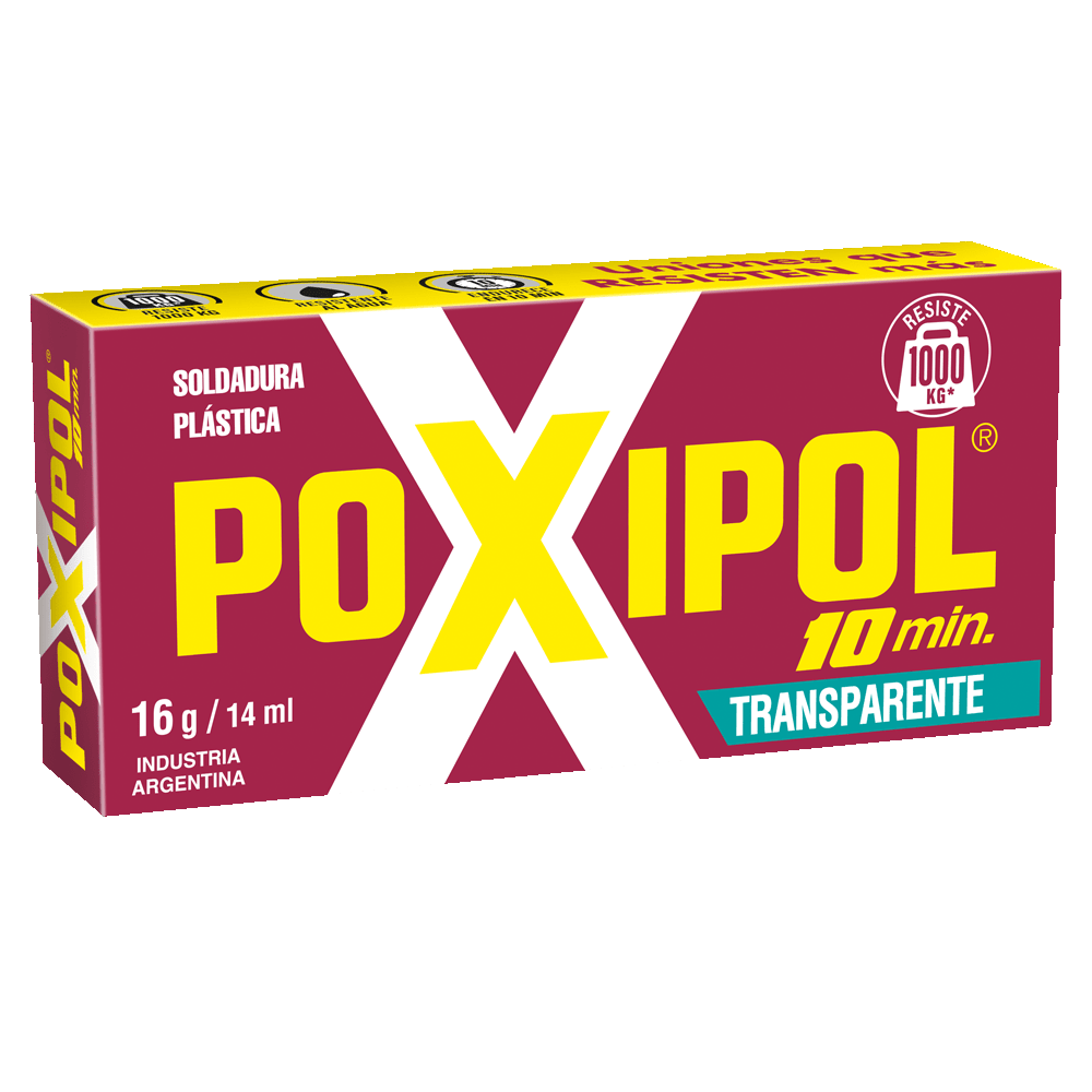 Двокомпонентний епоксидний клей Poxipol 21 г/14 мл (прозорий)