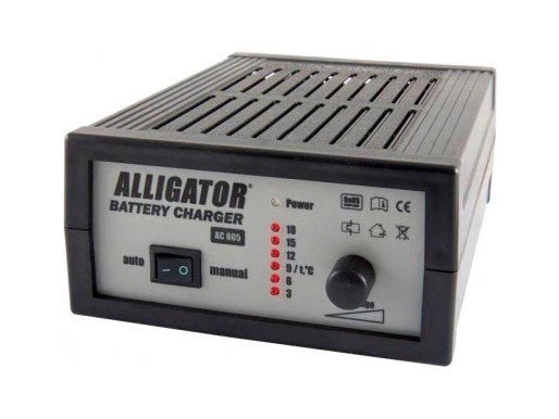 Зарядний пристрій ALLIGATOR АС 805  АКБ 12V 18A  AC220-240V