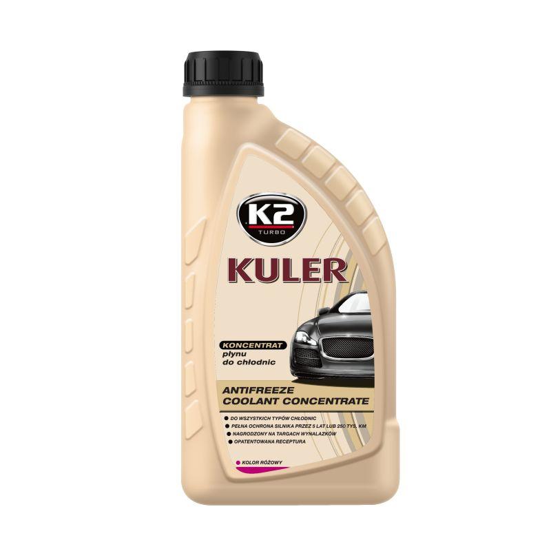 Охолоджуюча рідина (антифриз) рожева концентрат K2 Kuler Concentrate 1л