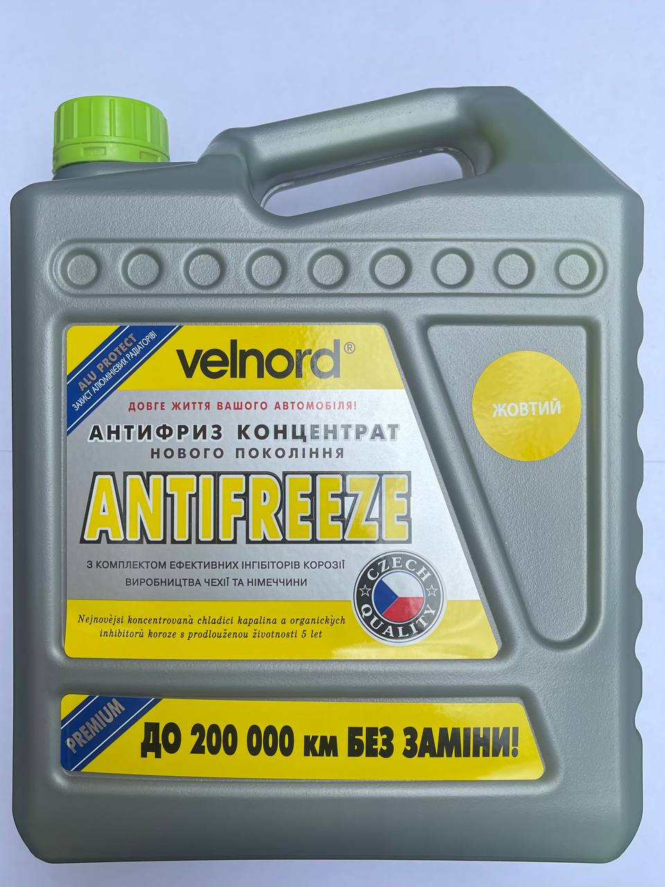 Антифриз концентрат Велвана жовтий 5л