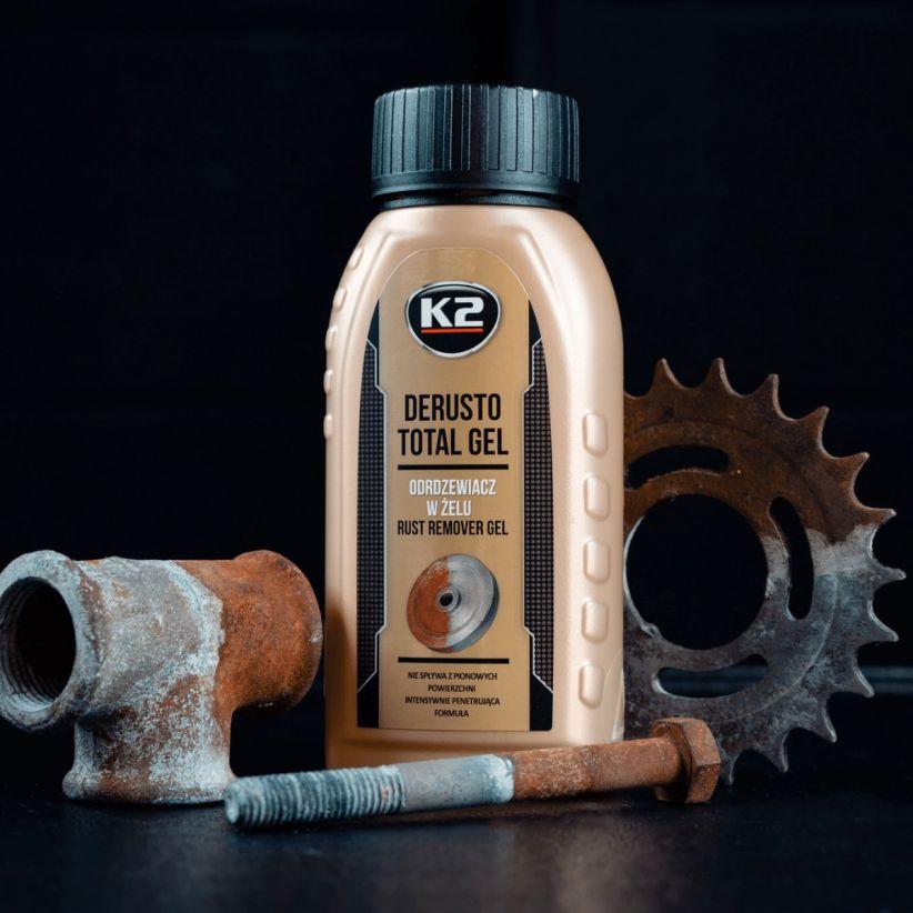 Гель для видалення іржі K2 Derusto Total Gel 250 мл
