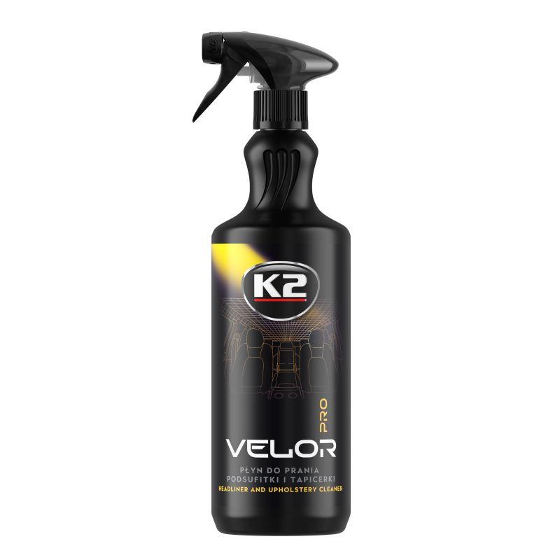 Засіб для очищення тканинної оббивки та килимів К2 Pro Velor 1л