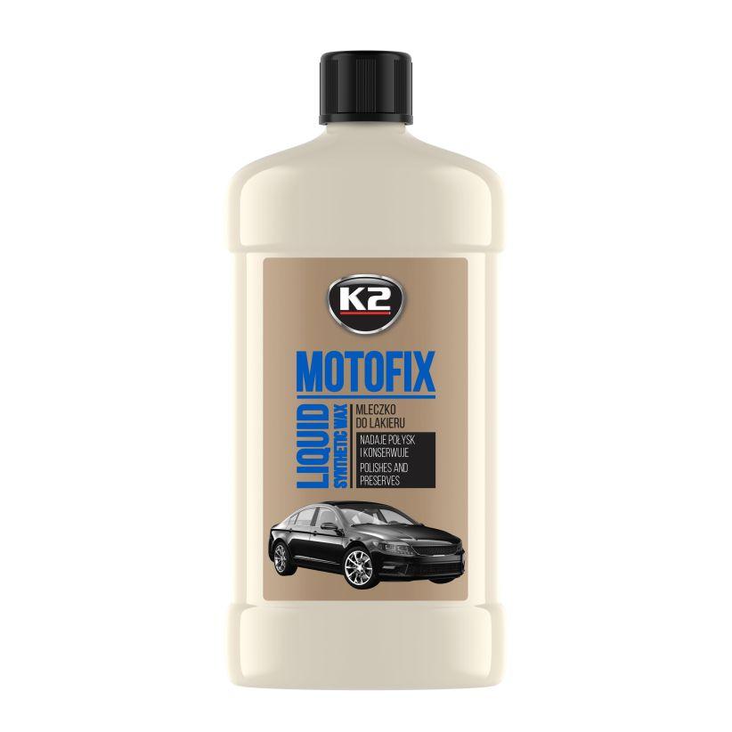 Поліроль восковий для кузова (молочко) K2 MOTOFIX 500мл