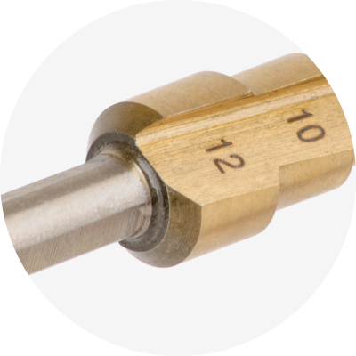 Свердло ступінчасте по металу, 4-12 мм INTERTOOL SD-5812