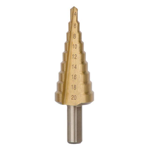 Свердло ступінчасте по металу, 4-20 мм INTERTOOL SD-5820