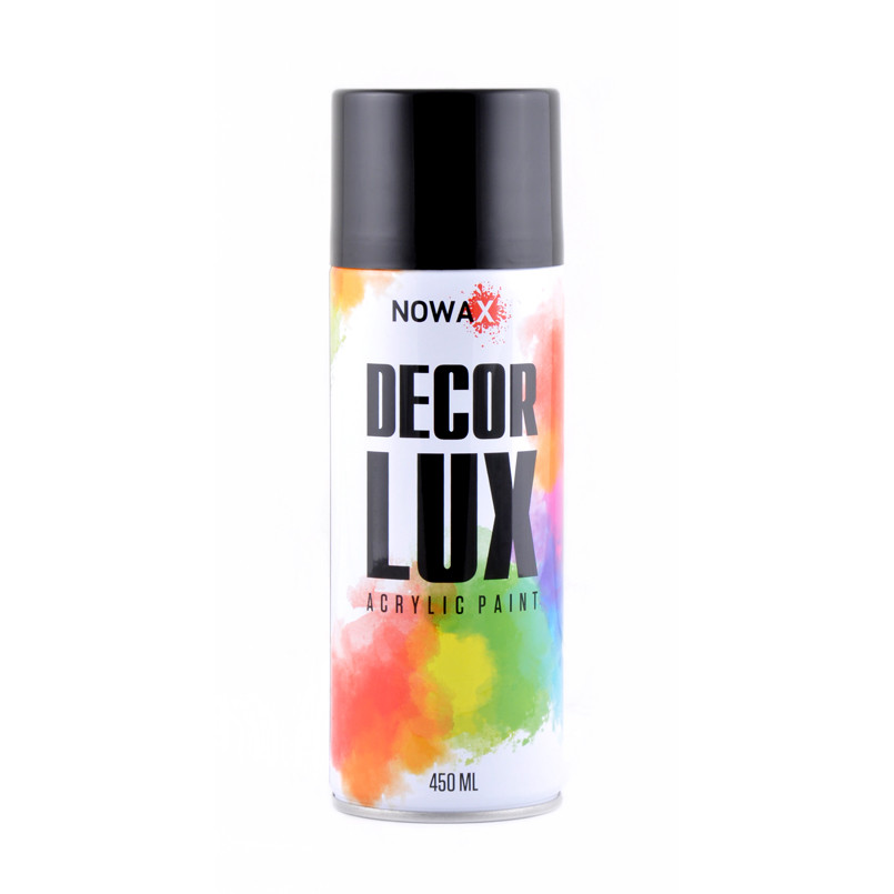 Фарба акрилова універсальна в аерозолі Nowax Decor LUX RAL 5010 Темно-синій 450мл