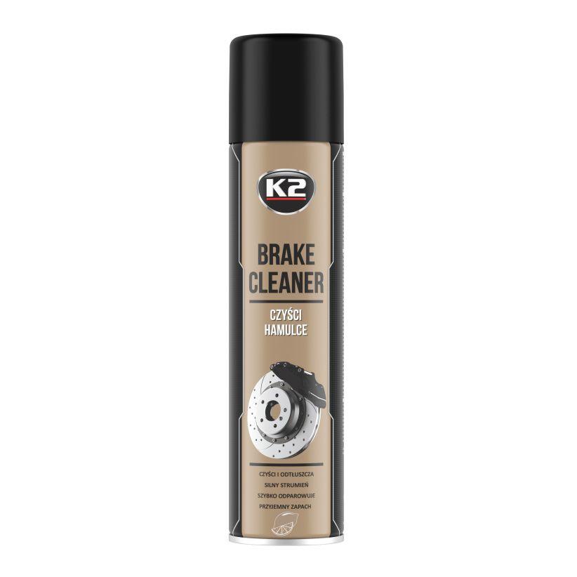 Очищувач для гальмівної системи (очисник гальм)  K2 Brake Cleaner аерозоль 600 мл