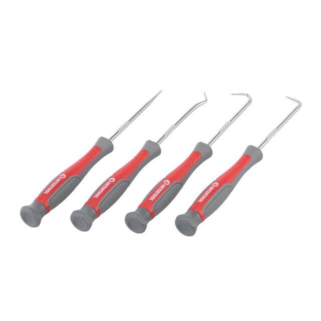 Набір гачків  4 од. INTERTOOL VT-3338