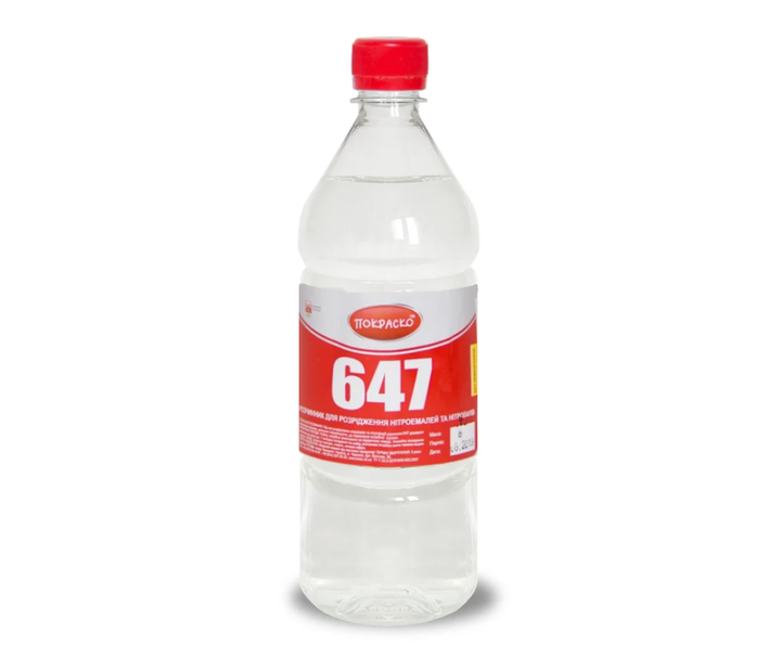 Розчинник 647 Покраско 0,65кг (1л)